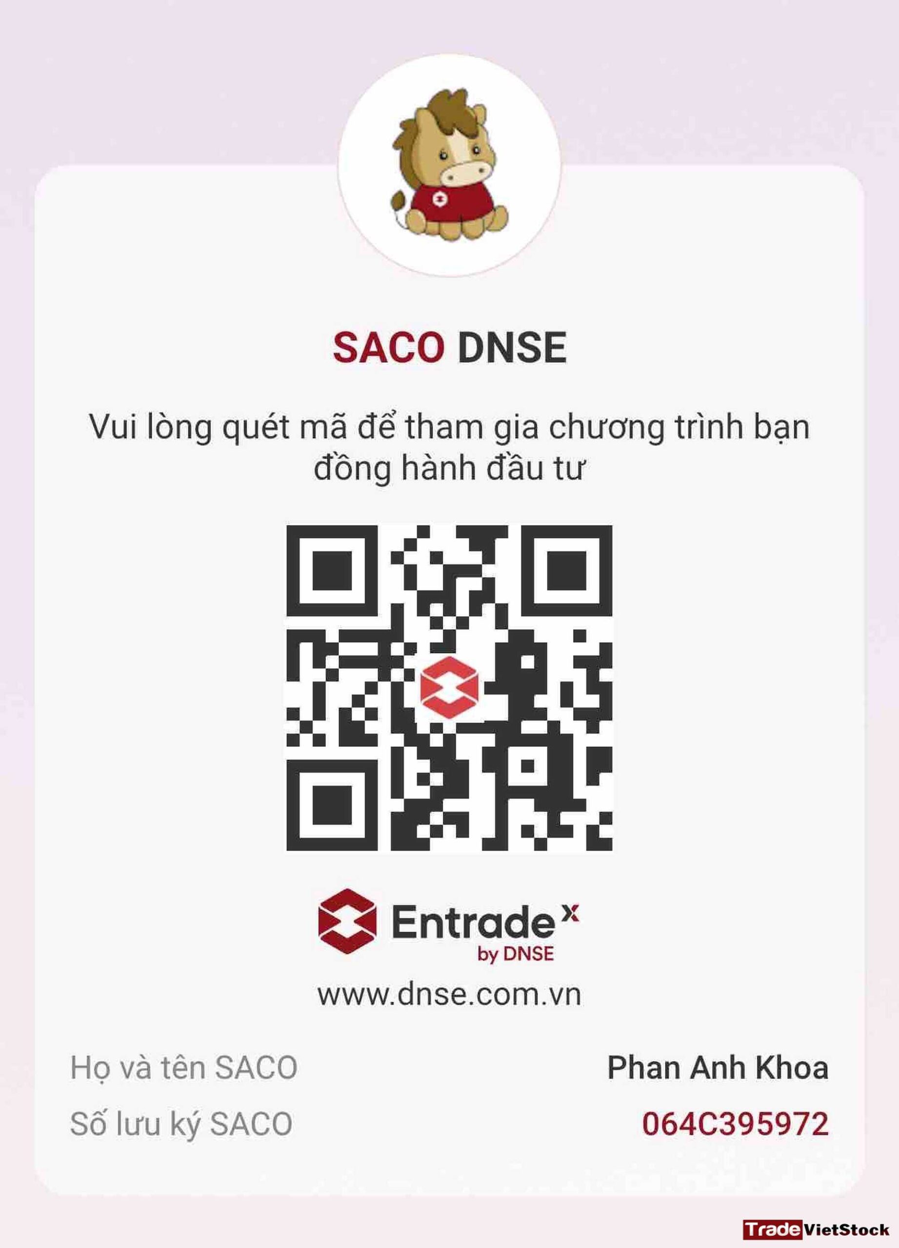 Mở tài khoản chứng khoán DNSE qua điện thoại 3 Quét Mã Qr để Tạo Tài Khoản Chứng Khoán Tại Dnse Tradevietstock
