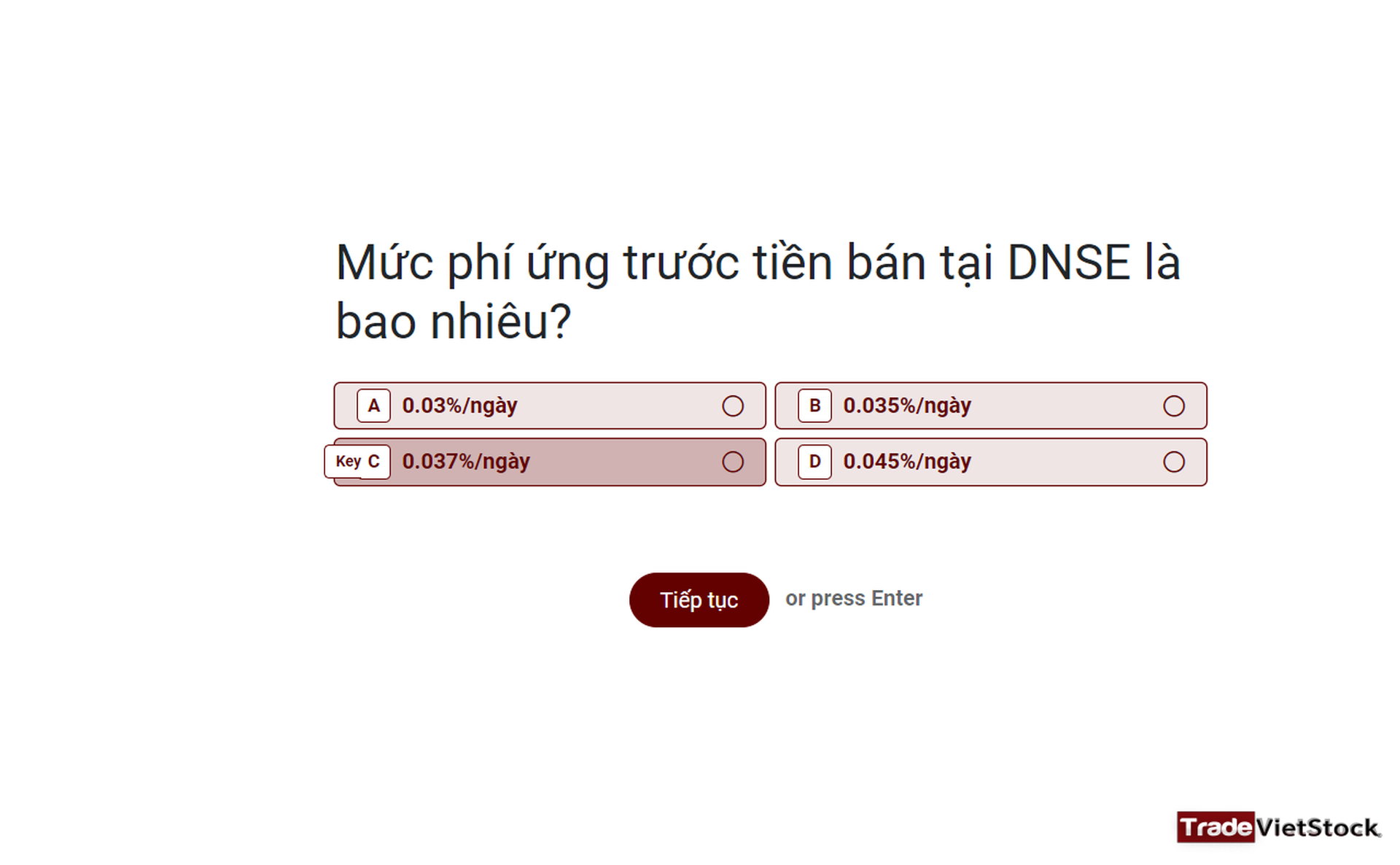 Hướng dẫn SACO hoàn thành bài kiểm tra DNSE - Trade Việt Stock