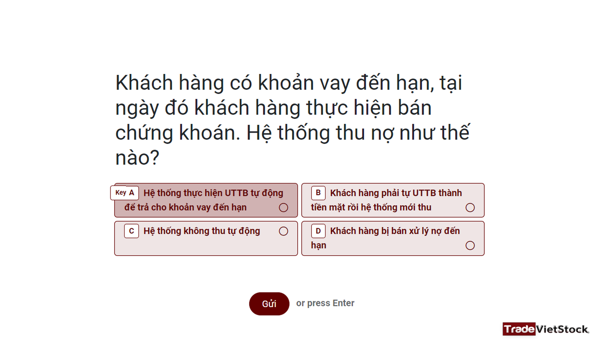 Hướng dẫn SACO hoàn thành bài kiểm tra DNSE - Trade Việt Stock