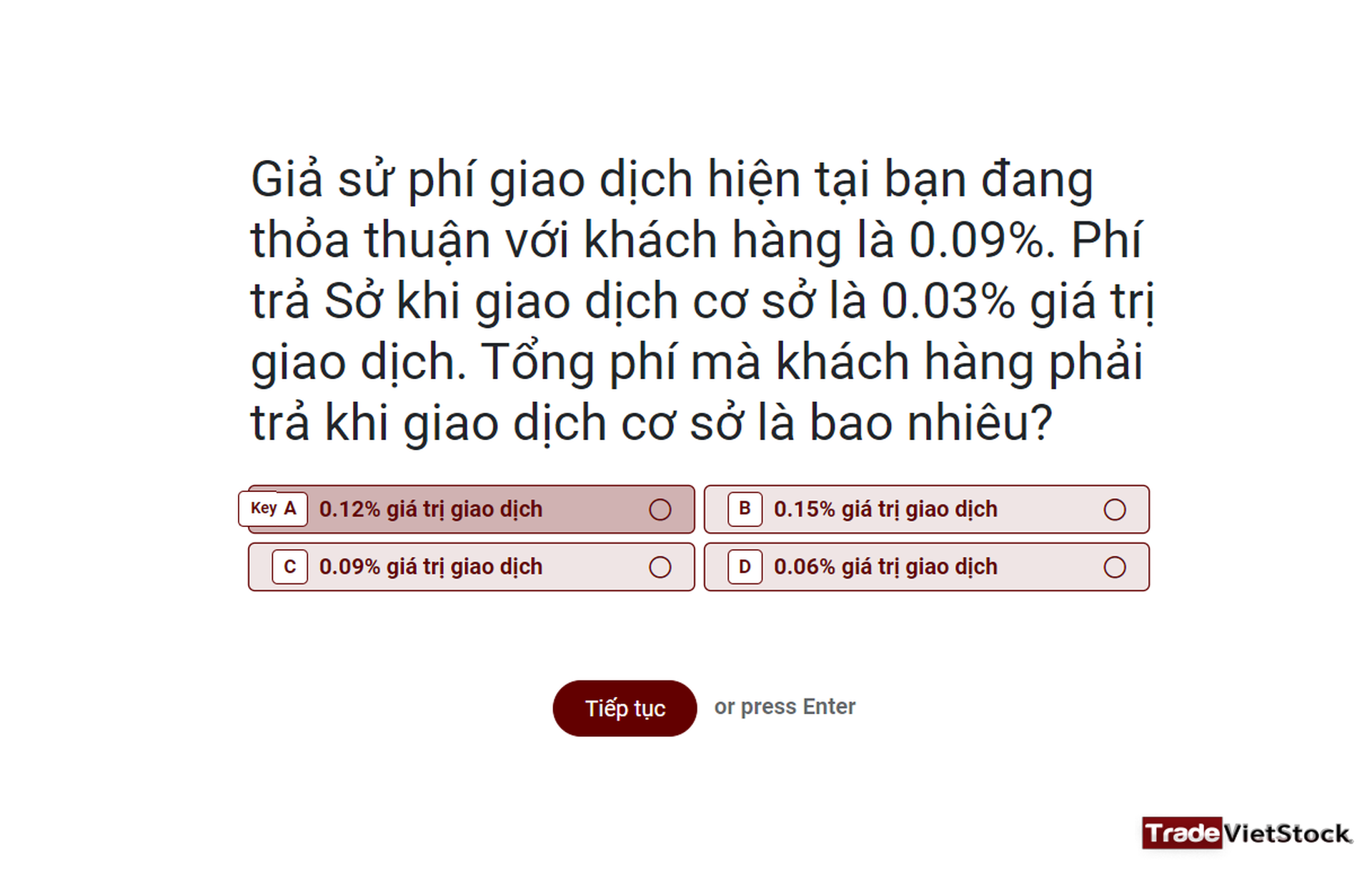 Hướng dẫn SACO hoàn thành bài kiểm tra DNSE - Trade Việt Stock