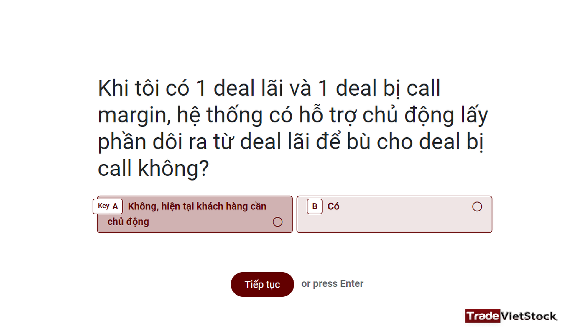 Hướng dẫn SACO hoàn thành bài kiểm tra DNSE - Trade Việt Stock
