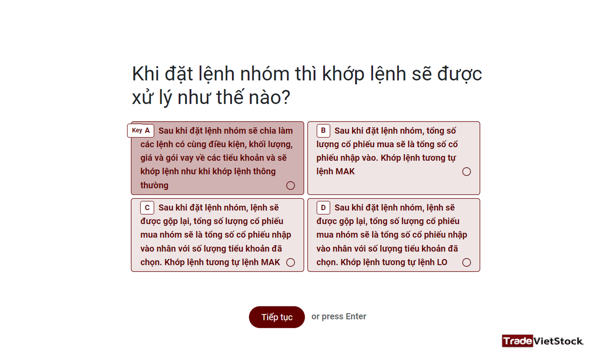 Hướng dẫn SACO hoàn thành bài kiểm tra DNSE - Trade Việt Stock