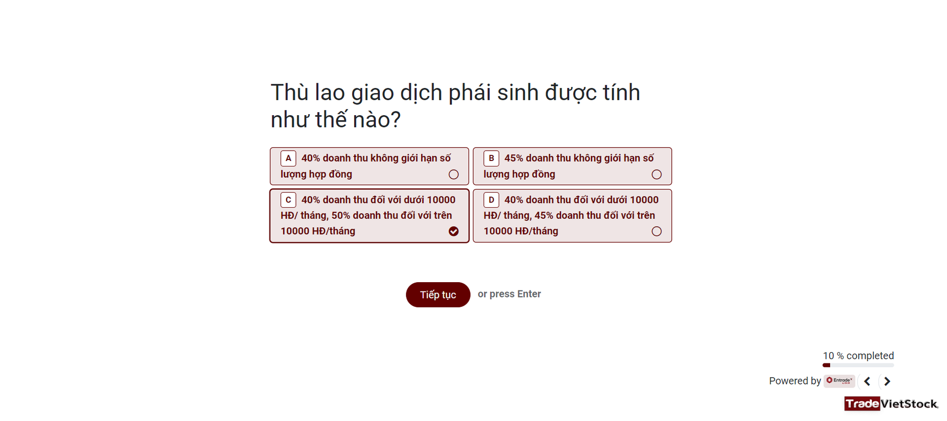 Hướng dẫn SACO hoàn thành bài kiểm tra DNSE - Trade Việt Stock