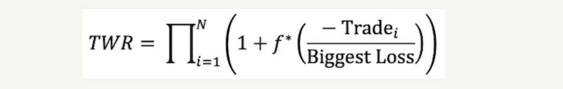 Capital management in trading 9 The Optimal F Formula Applied To Capital Management In Investment And Trading Tradevietstock