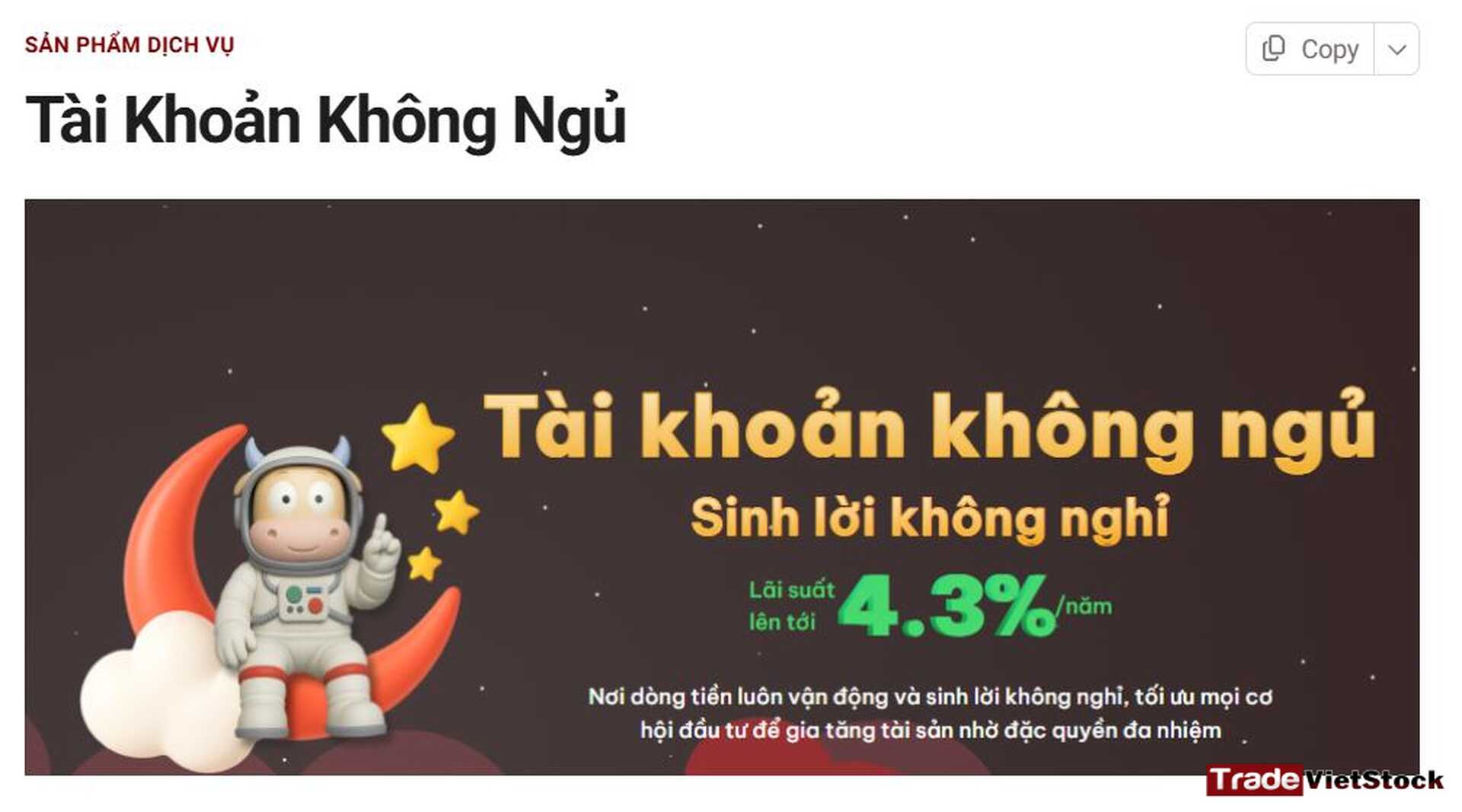 Review app chứng khoán DNSE 11 Chức Năng Tài Khoản Không Ngủ Giúp Sinh Lời Với Số Tiền Có Sẵn Tại App Chứng Khoán Dnse Tradevietstock
