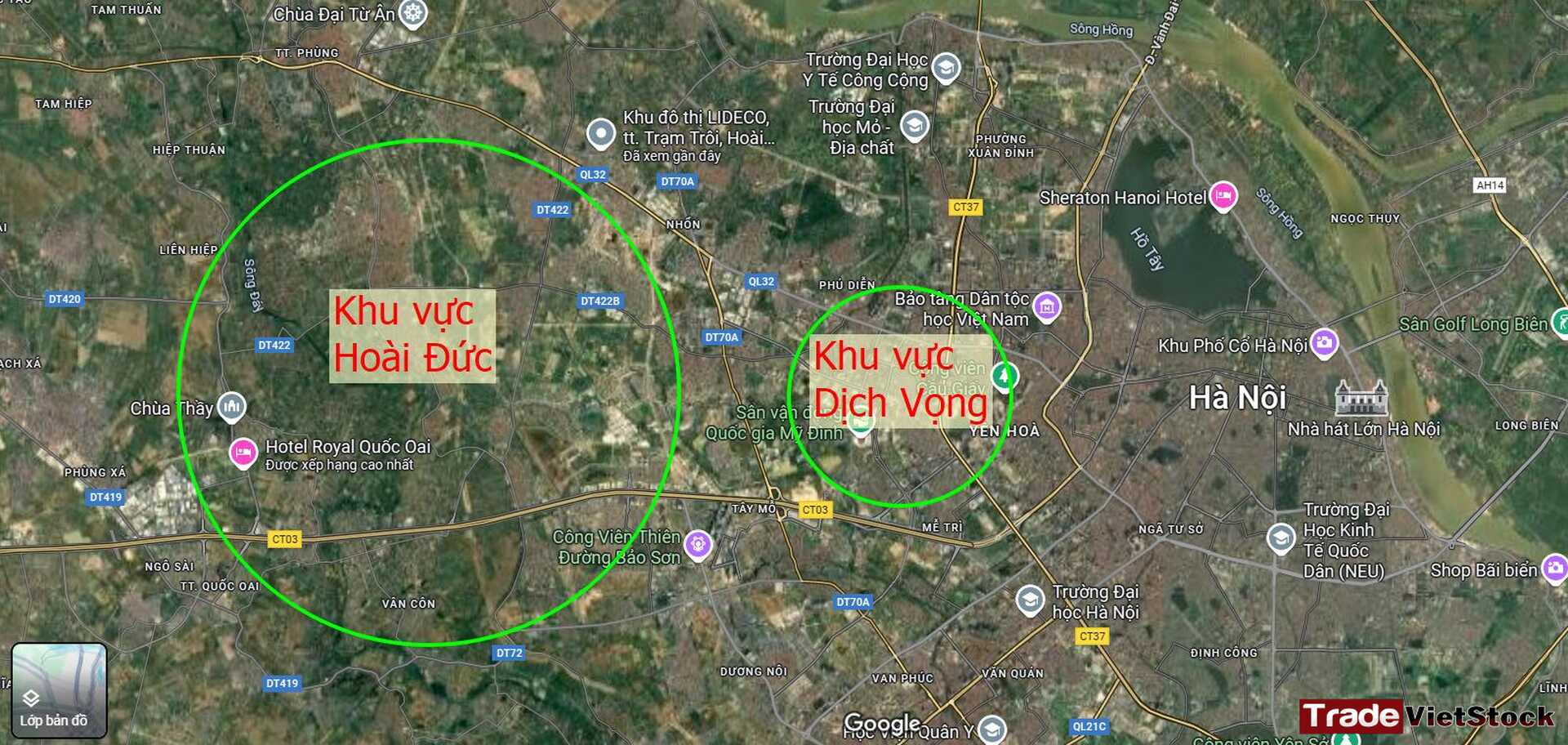Những cổ phiếu có P/E thấp 4 Vị Trí Các Lô đất Và Dự án Của Ntl Tại Khu Vực Hà Nội Tradevietstock