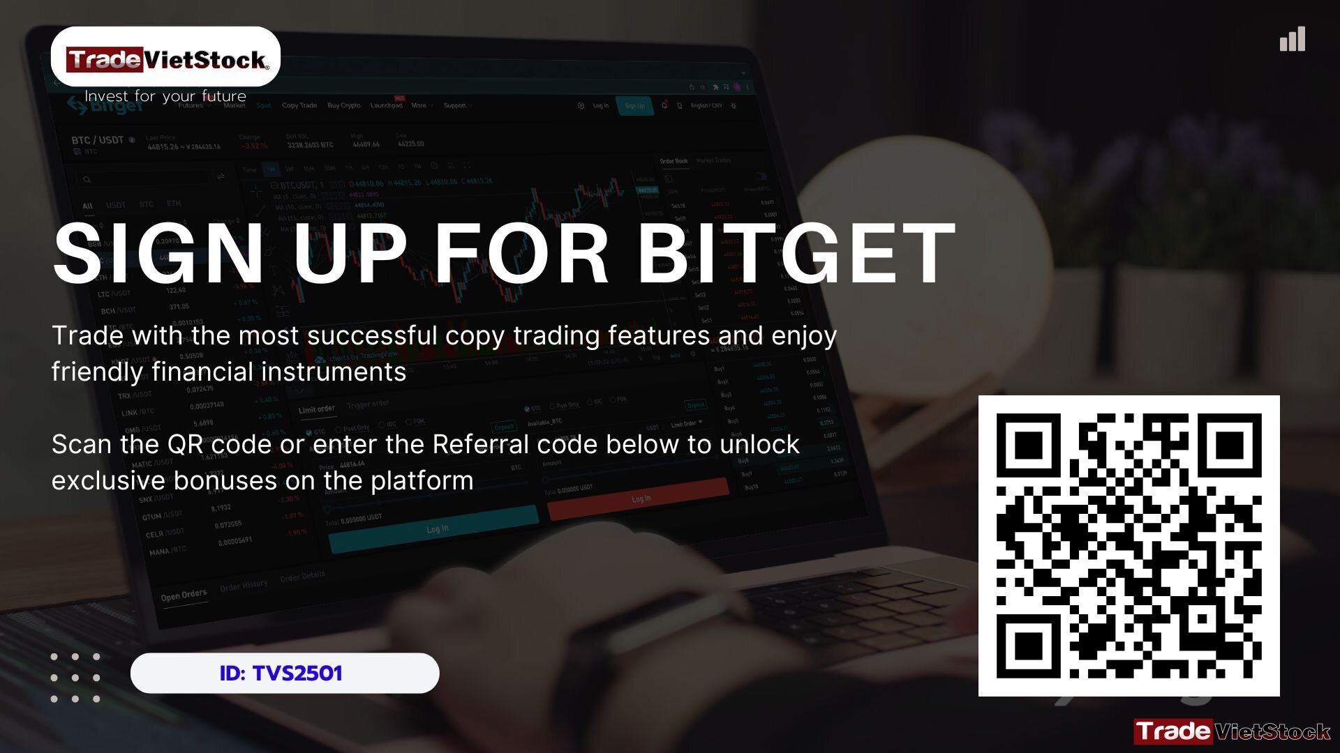 Sign up for Bitget and enjoy the most successful copy trading features