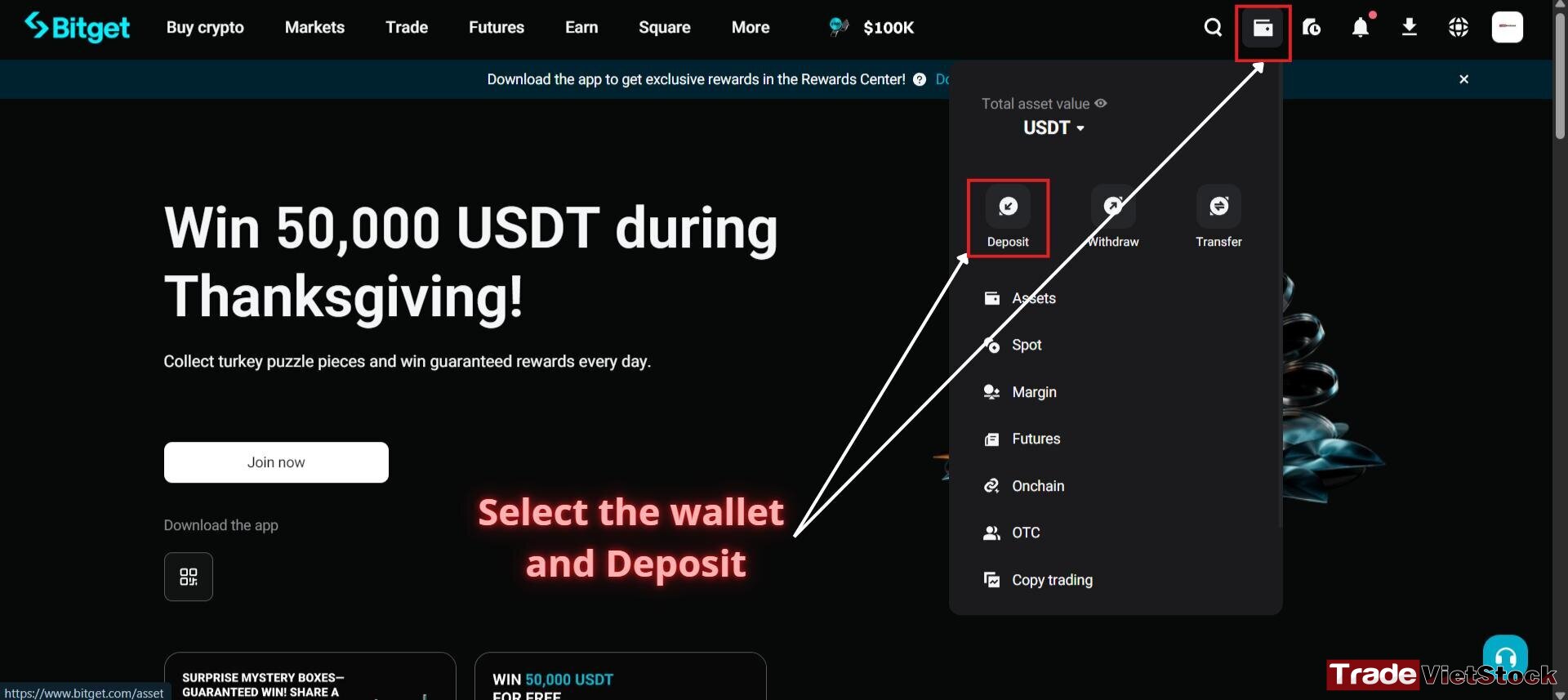 How to deposit into Bitget 2 How To Make Deposit On Bitget Via Fiat Deposit